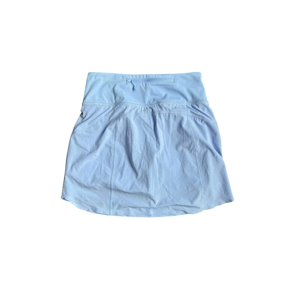 Athleta Run With It 16 Skort Light Blue Periwinkle XS‎ Running Tennis Skirt